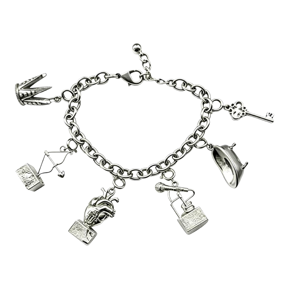 Loveland Charm Bracelet & Game Piece Set